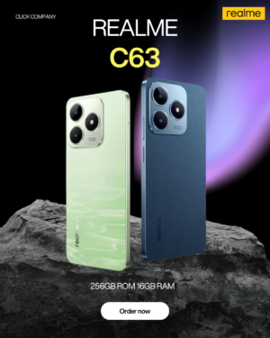 5 Realme C63 256GB 16GB RAM