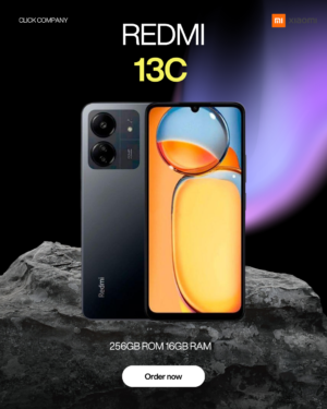 Dark Modern Business Report Presentation Device Product Mockup Instagram Post (1) Redmi 13C 256GB 16GB RAM